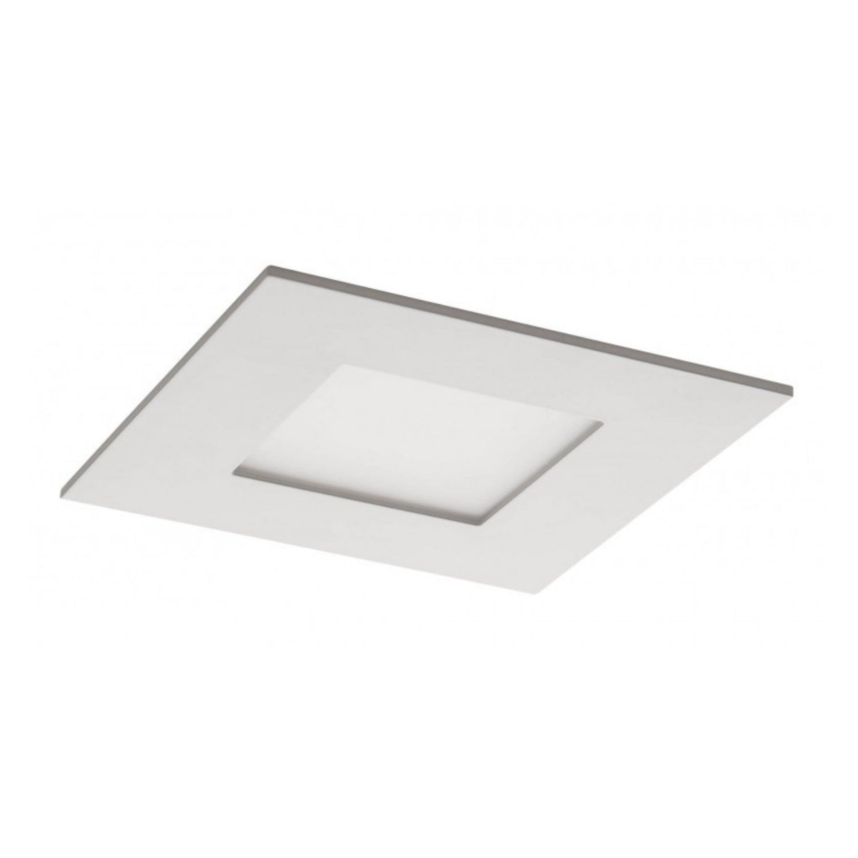 Lampara LED De Techo Cuadrada Atenuable 6" , Delgada 13W Blanca - Wattko
